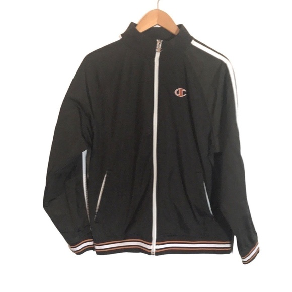 CHAMPION brown track varsity jacket vintage style size XL - Picture 1 of 10